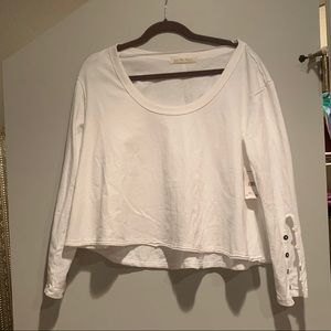 NWT Free people white top